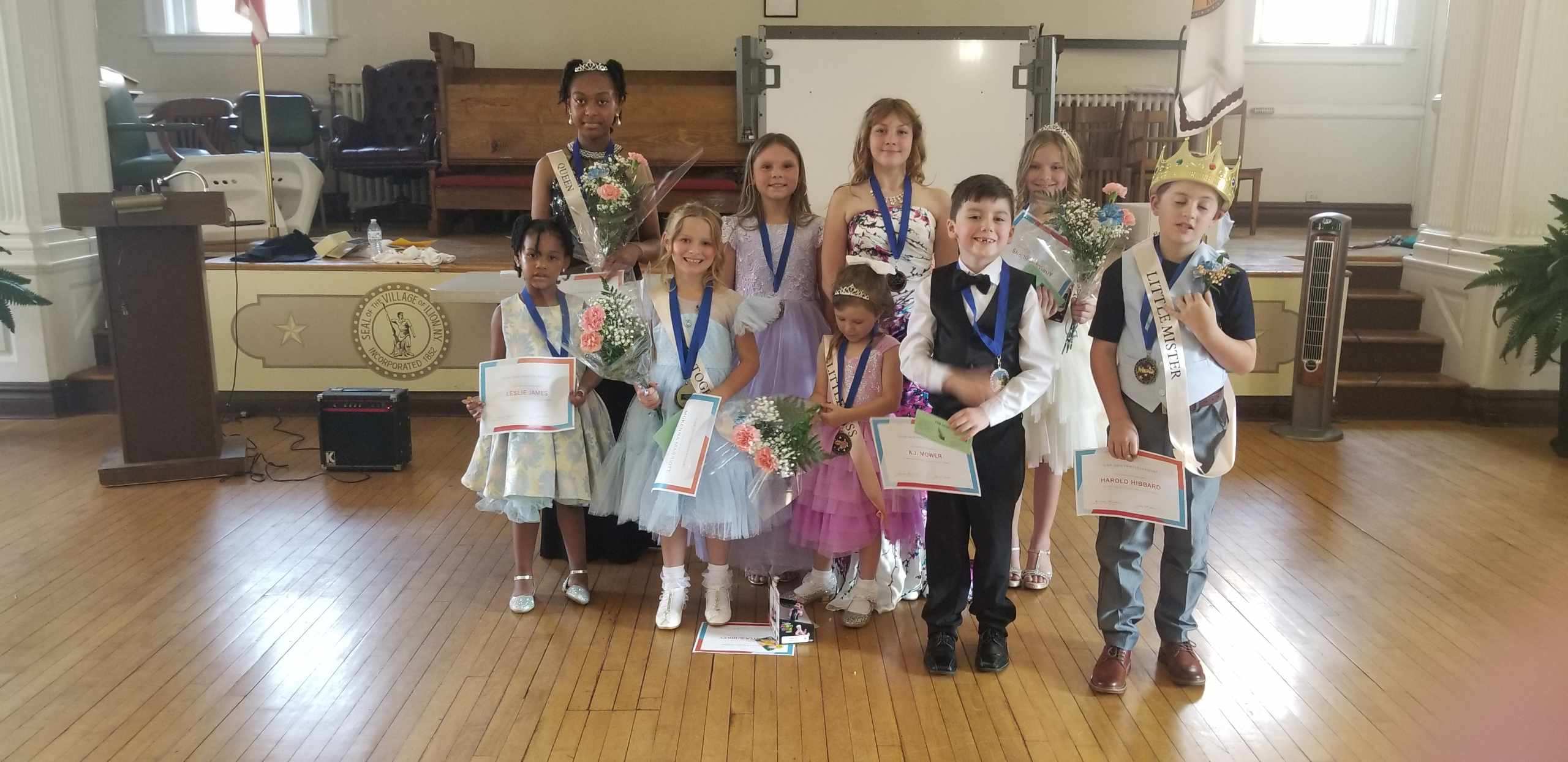 Princess Pageant Winners and runners up