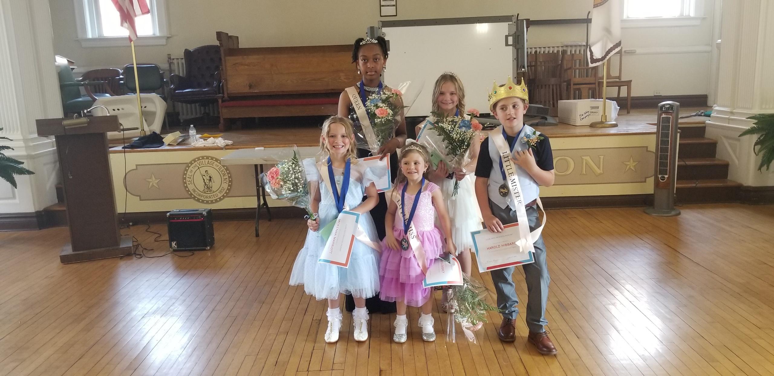 Princess Pageant Winners